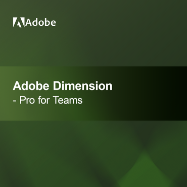Adobe Dimension - Pro para Equipos