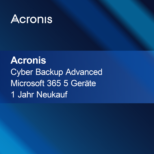 Acronis Copia de Seguridad Cibernética Avanzada Microsoft 365
