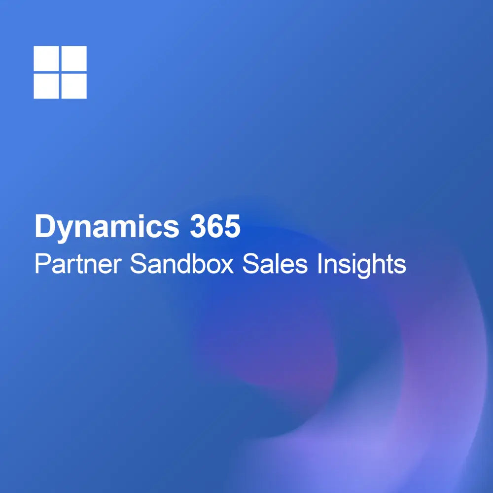 Dynamics 365 Partner Sandbox Perspectivas de Ventas