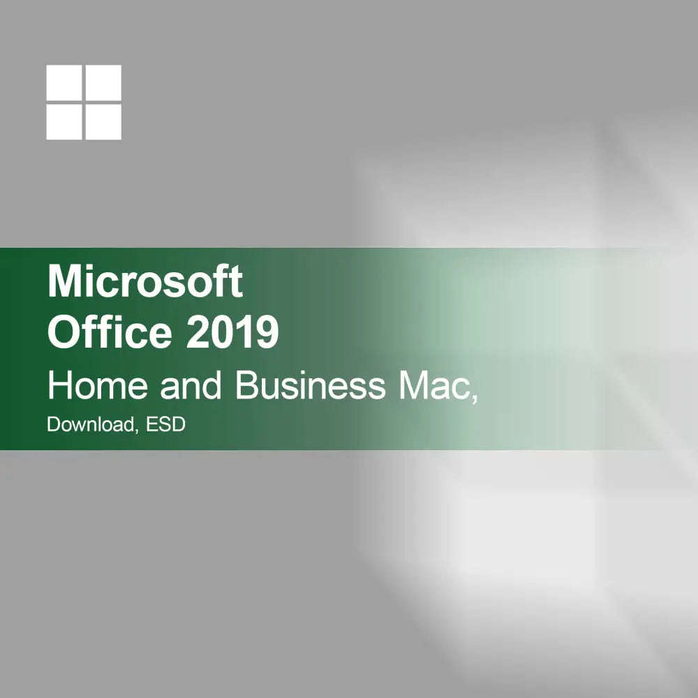 Microsoft Office 2019 Home and Business Mac, Descarga, ESD