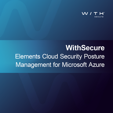 Gestión de la postura de seguridad en la nube de WithSecure Elements para Microsoft Azure