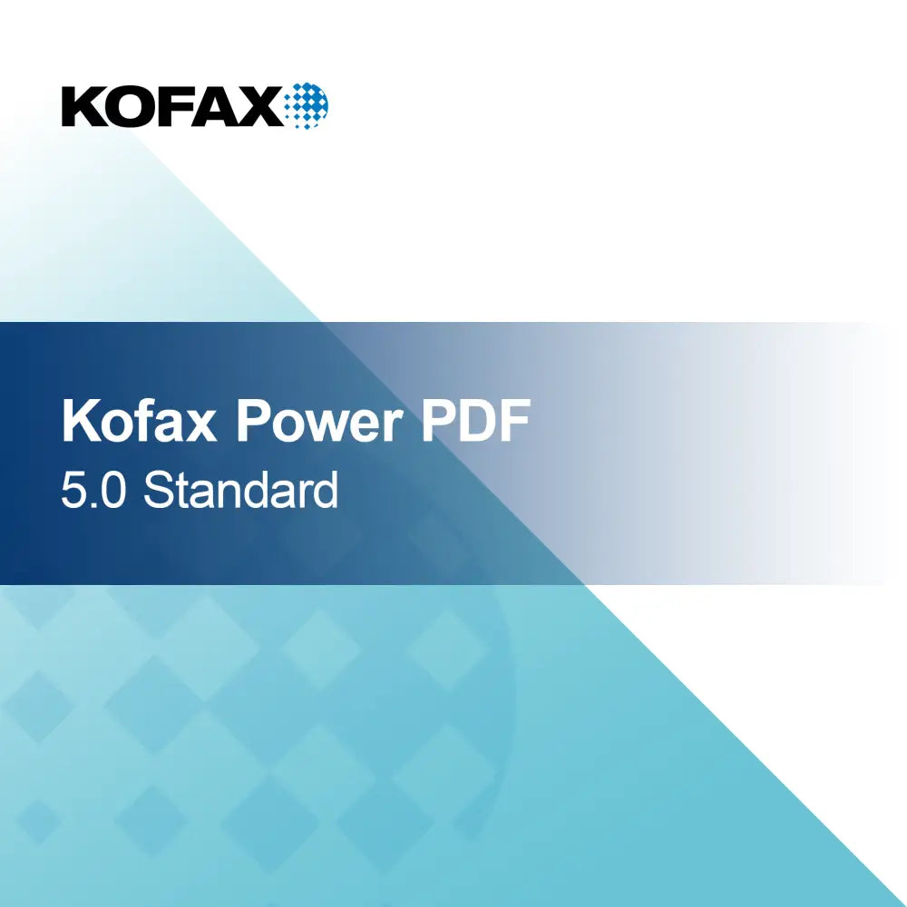Kofax Power PDF 5.0 Estándar