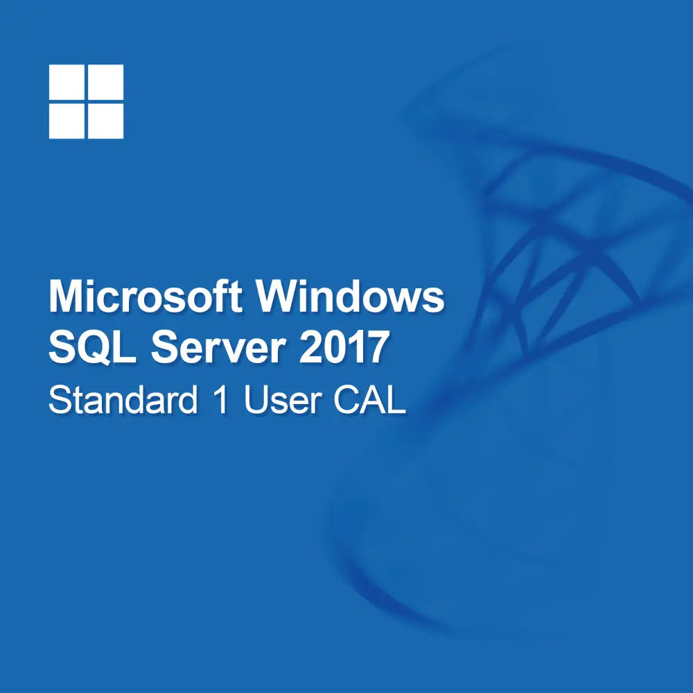 Microsoft SQL Server 2017 Standard, 1 CAL de usuario