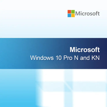 Microsoft Windows 10 Pro N y KN