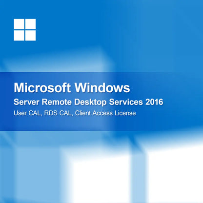 Licencia de Acceso de Cliente (CAL) de Usuario para Servicios de Escritorio Remoto de Microsoft Windows Server 2016, CAL RDS, Licencia de Acceso de Cliente