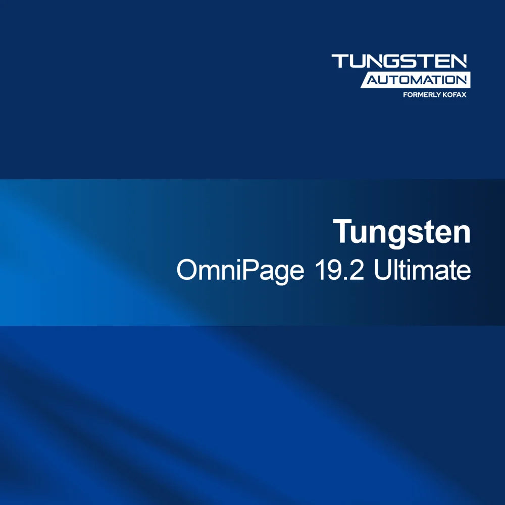 Tungsten OmniPage 19.2 Ultimate